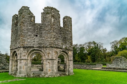 La antigua abadía de Mellifont. 