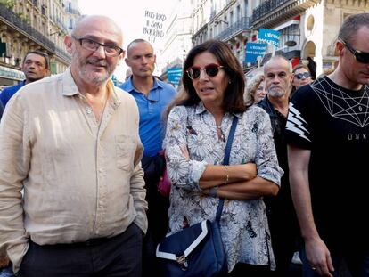 La alcaldesa de París, Anne Hidalgo, este sábado 