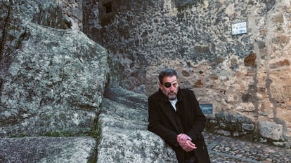 Ray Loriga, en un rincón de Trujillo.