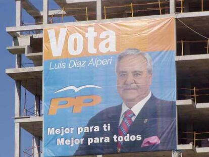 Cartel electoral del PP de Alicante