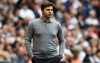 Mauricio Pochettino, durante el partido contra el Bournemouth.