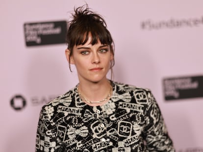 Kristen Stewart, con otro de los 'looks' que ha lucido en Sundance. Este es de Chanel.