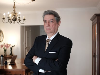 Horacio Rosatti, en su departamento en la Ciudad de Buenos Aires.