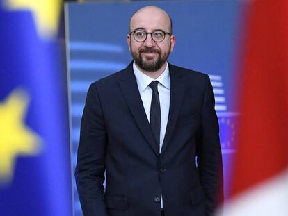 El nuevo presidente del Consejo Europeo, Charles Michel, en marzo pasado. 