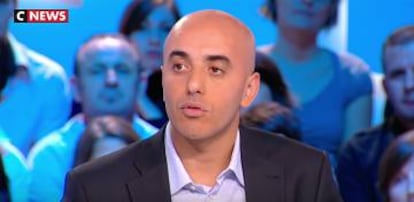 El ladrón Redoine Faïd, en una imagen de archivo en un plató de televisión.