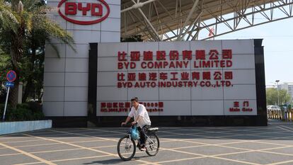 Sede de BYD, en Shenzhén (China).