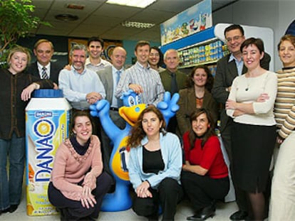 Miembros del Departamento de Relaciones Humanas de Danone.