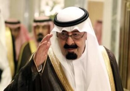 El rey Abdalá de Arabia Saudí, en una imagen de 2010.