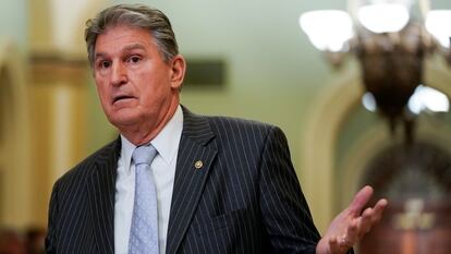 Senator Joe Manchin (D-WV) in Washington, U.S., in 2020.