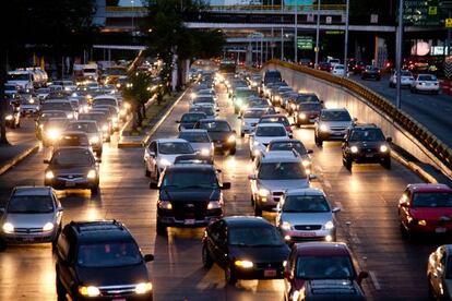 Imagen del circuito interior del Distrito Federal. 