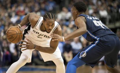 Leonard, defendido por Cleveland.