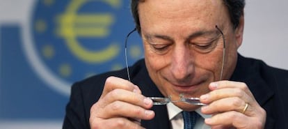 El presidente del BCE, Mario Draghi.