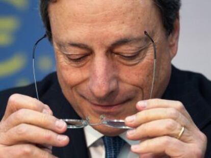 El presidente del BCE, Mario Draghi.