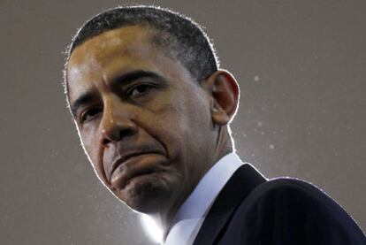 Barack Obama, durante su discurso sobre la política energética en Washington.