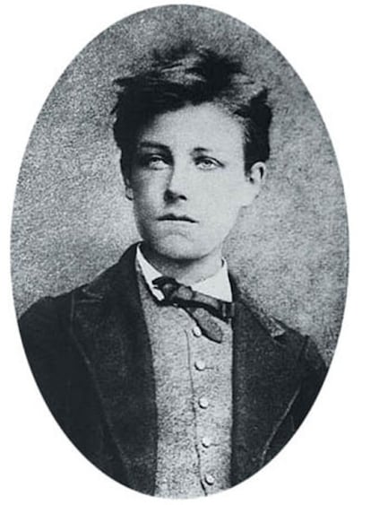 Retratro juvenil de Artur Rimbaud