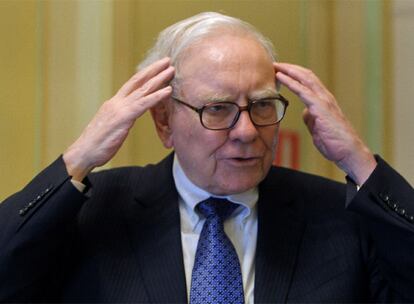 Warren Buffett, en su última visita a Madrid.