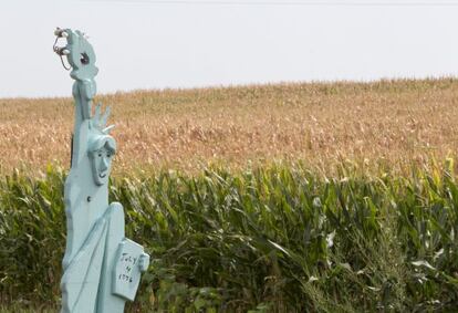 Un campo de cereal en Estados Unidos.