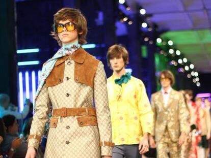 Desfile de Gucci esta semana en Milán.