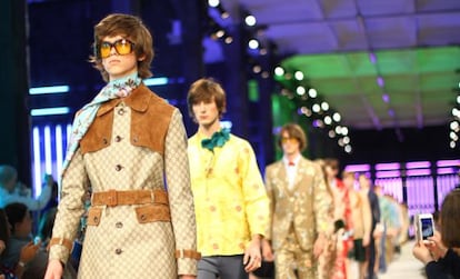 Desfile de Gucci esta semana en Milán.