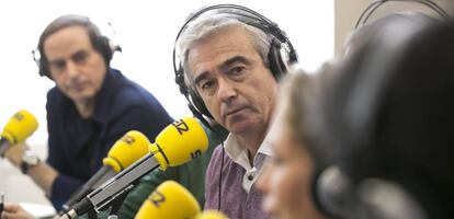 Carles Francino durante una emisión de 'La Ventana'.