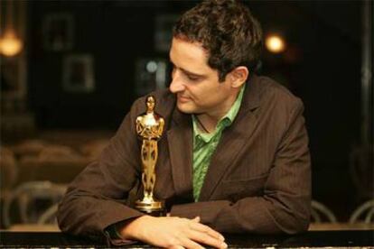 El músico Jorge Drexler, el pasado jueves en Madrid, donde presentó el Oscar a la mejor canción.