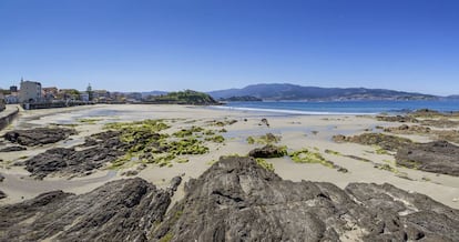 Playa de A Madorra, en Panxón, Nigrán.