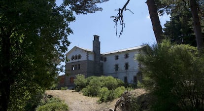 El chalé de Peñalara en el valle de la Fuenfría, pertenecía a la Real Sociedad Española de Alpinismo de Peñalara.