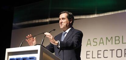 Antonio Garamendi, presidente de la CEOE