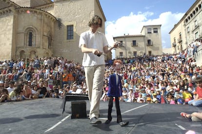 Una de las funciones de la última edición de Titirimundi, en Segovia. 