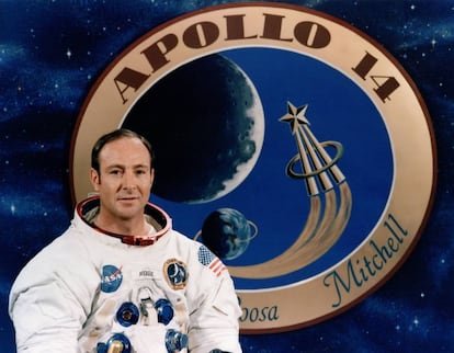 Edgar Mitchell en 1972.