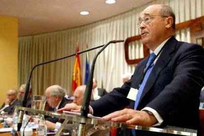 José María Cuevas, durante su intervención en la última asamblea anual de CEOE.