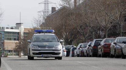 Un coche de la Guardia Civil. 