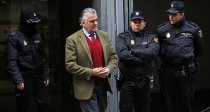 Bárcenas sale de la Audiencia Nacional el pasado 1 de mayo.