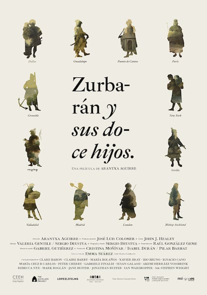 Póster del documental 'Zurbarán y sus doce hijos'