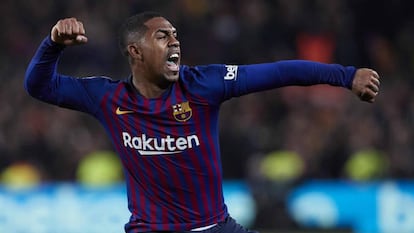 Malcom garante empate ao Barcelona contra o Real Madrid pela Copa do Rei