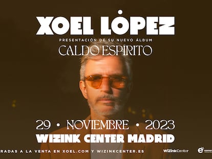 Xoel López presentará su próximo disco el 29 de noviembre en el WiZink Center. Imagen cedida por Esmerarte Industrias Creativas.