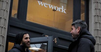 Espacio de coworking de WeWork.