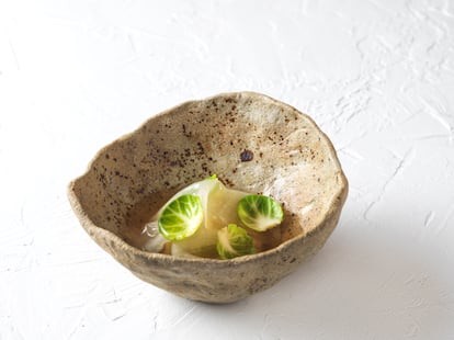 Caldo de gloria de la cocinera Lucía Freitas