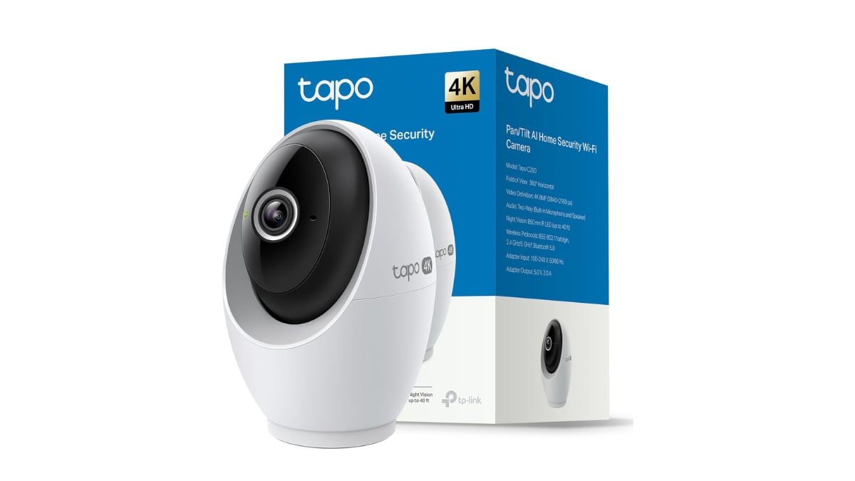 Cámara de vigilancia para macotas Tapo C260.