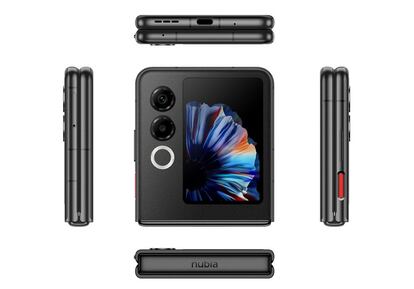 ZTE nubia Flip 2 5G con la pantalla cerrada