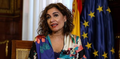 La ministra de Hacienda y Función Pública, María Jesús Montero.