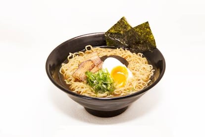 El wafu ramen, este con caldo de bonito