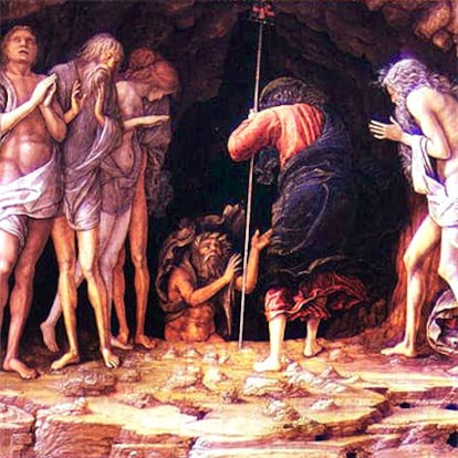 <i>Descent into Limbo</i>, de Andrea Mantegna, (1430-1506), subastado en 2003 en la Sotheby&#39;s de Nueva York.