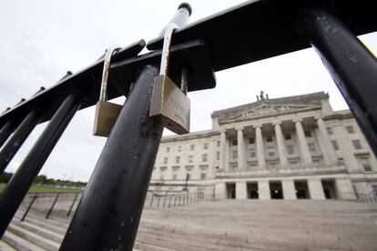 El castillo de Stormont, sede de la Asamblea de Irlanda del Norte, en Belfast.