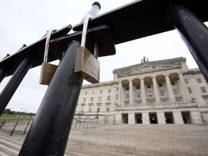 El castillo de Stormont, sede de la Asamblea de Irlanda del Norte, en Belfast.