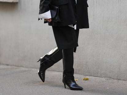 Artículo de EL PAÍS Escaparate sobre botas para gemelo ancho que no suelen encontrar opciones.