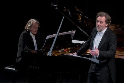 La simbiosis perfecta: el pianista Gerold Huber y el barítono Christian Gerhaher.