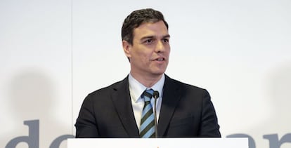 El secretari general del PSOE, Pedro Sánchez, en una imatge d'arxiu.