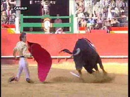 César Jiménez se reencuentra con la plaza de Valencia