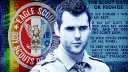 Zach Wahls, miembro de los Scouts, lucha en Change.org contra las leyes antigais dentro de la organización juvenil.